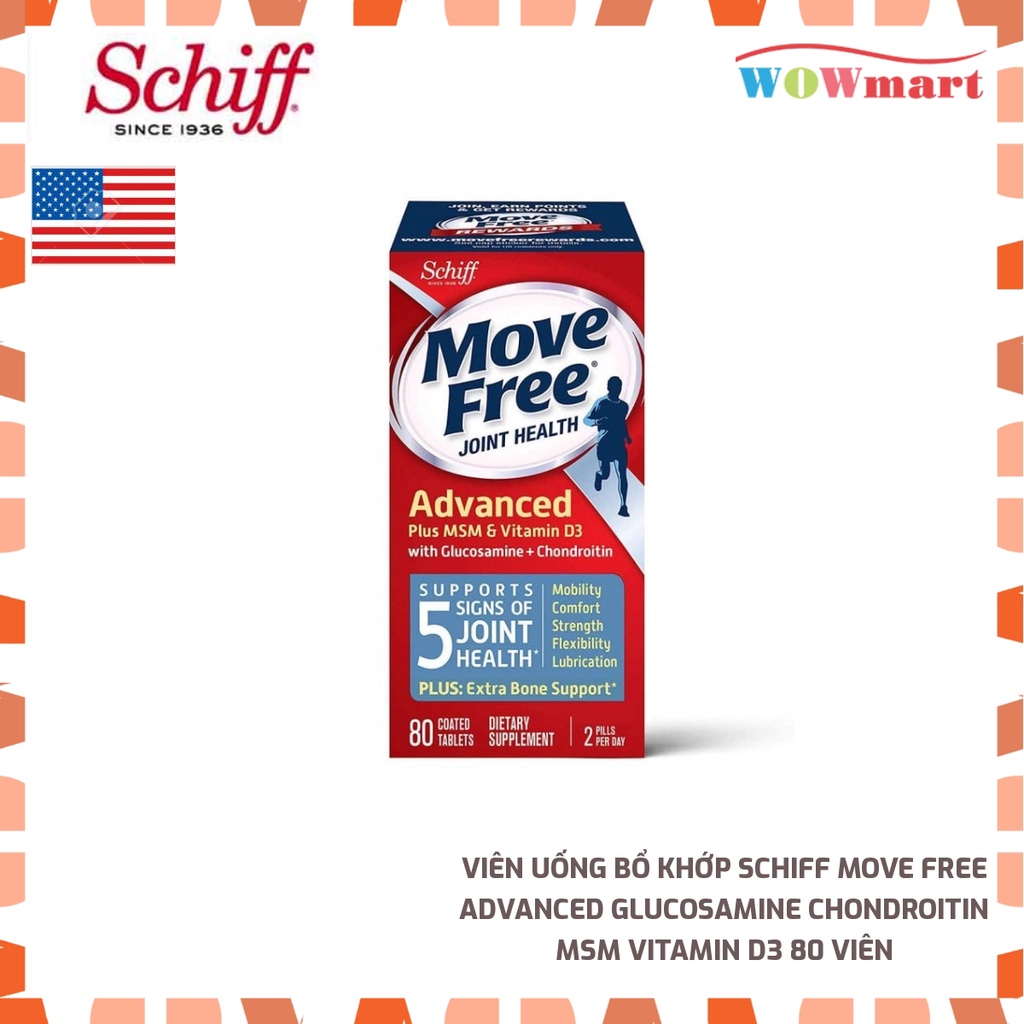 Move Free Glucosamine Chondroitin MSM & Vitamin D3