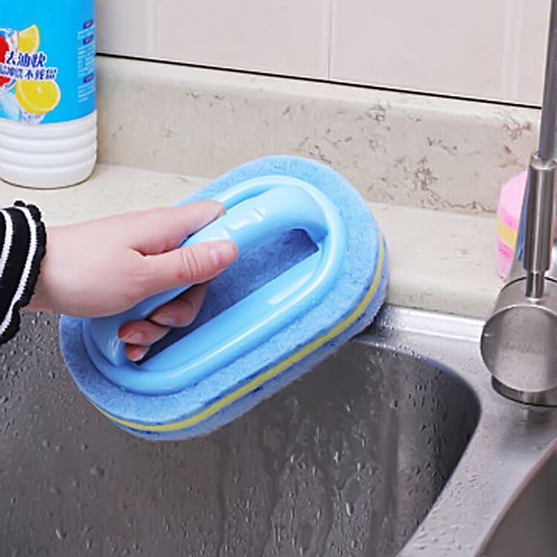 Bàn Chải Vệ Sinh Nhà Tắm/Nhà Bếp/Cửa Kính Có Tay Cầm Tiện Dụng | BigBuy360 - bigbuy360.vn