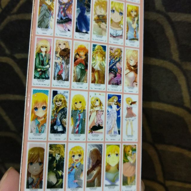 Seri Your Lie in April 36 sheet