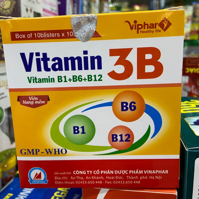 Giá của Vitamin 3B Gold PV là bao nhiêu?
