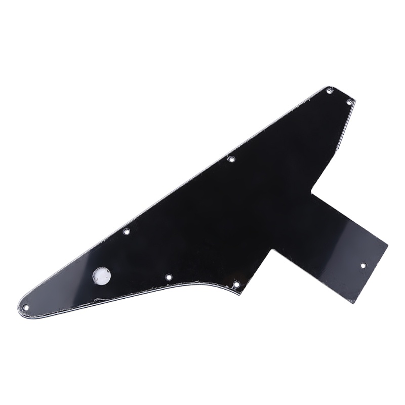 Mon 3 Lớp Guitar Pickguard Pick Guard Cho Explorer Cho Gibson 76 Phần Đen
