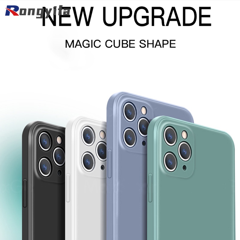Ốp điện thoại silicon dẻo màu trơn cổ điển sang trọng cho Realme X7 Q2 Pro V5 7 5G V3 Q2i XT X2 X