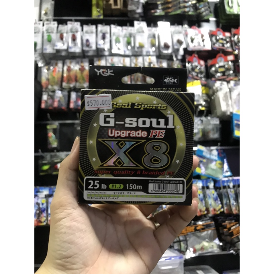 Dây PE Lure PE YGK X8 Màu Xanh 150M | Shopee Việt Nam