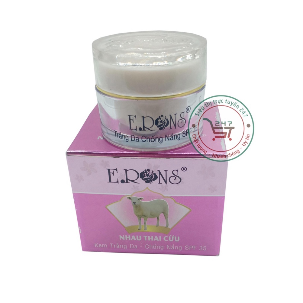 Kem dưỡng Trắng da mặt Chống nắng Giữ ẩm Ngừa lão hóa ERons 6.8g (Hồng)