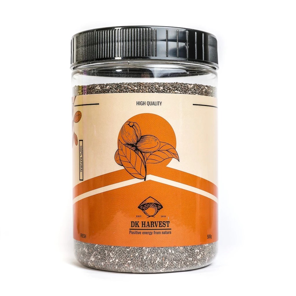 Hạt Chia DK Harvest hũ 500g - Nhập Khẩu Chính Ngạch | Giàu Omega-3, Hỗ Trợ Giảm Cân, Độ Tinh Khiết Cao ảnh 4