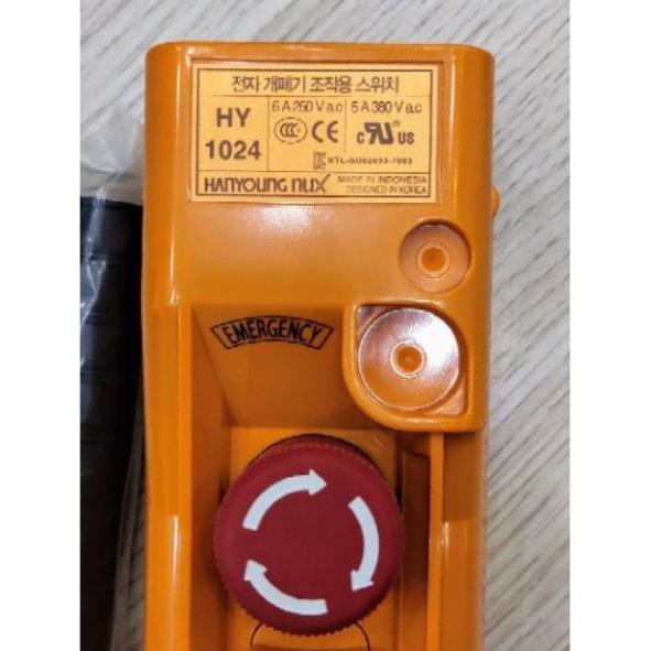 HanYoung Tay cẩu Công tắc điều khiển cần trục 4 nút có dừng khẩn HY ...