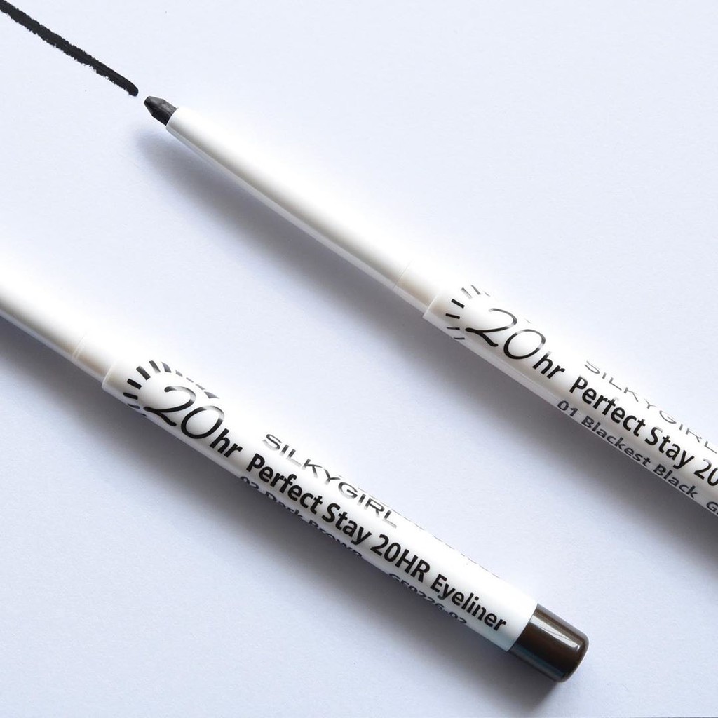 Ảnh Chì Kẻ Viền Mắt Silkygirl Perfect Stay 20HR Eyeliner 0.28g 3