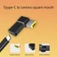 Yoo -100W PD Plug USB-C Type C Square Female Interface cho Thinkpad Lapt