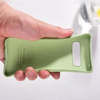 Ốp điện thoại silicon mềm màu trơn dành cho Samsung Galaxy S24 S23 S22 S21 S20 S10 Plus Ultra Fe 5G