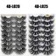 FAVORITEGOODS SKONHED 8 Cặp Nối Mi Dài Đầy Đủ Khối Lượng Làm Đẹp Handmade 25 Mm Mi