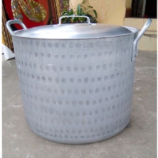 Nồi xoong nhôm quân dụng công nghiệp 12L ,16L , 20 L siêu bền.