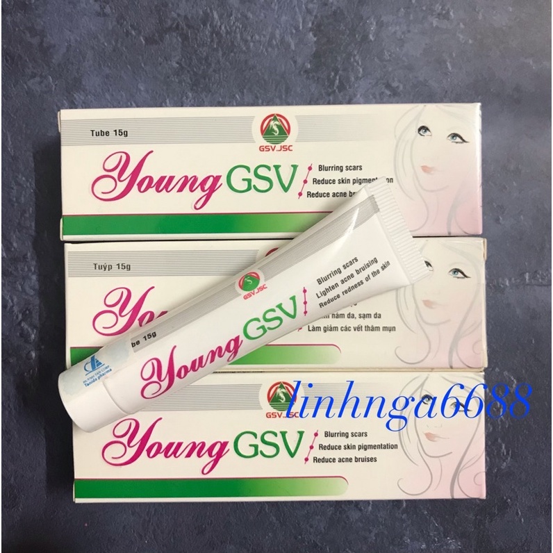 (CHÍNH HÃNG) Gel làm mờ sẹo, giảm thâm Young GSV 15g | Shopee Việt Nam