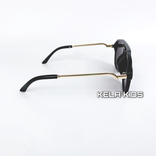 Kính Râm Thời Trang Trẻ Em Cho Bé 2 - 7 Tuổi Gọng Kim Loại Cao Cấp Cá Tính Chống UV Chống Nắng Chống Bụi