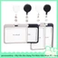 Dây Kéo Bao Đựng Thẻ Nhân Viên Nhựa PC + Acrylic Phong Cách Đơn Giản Simple Black & Grey