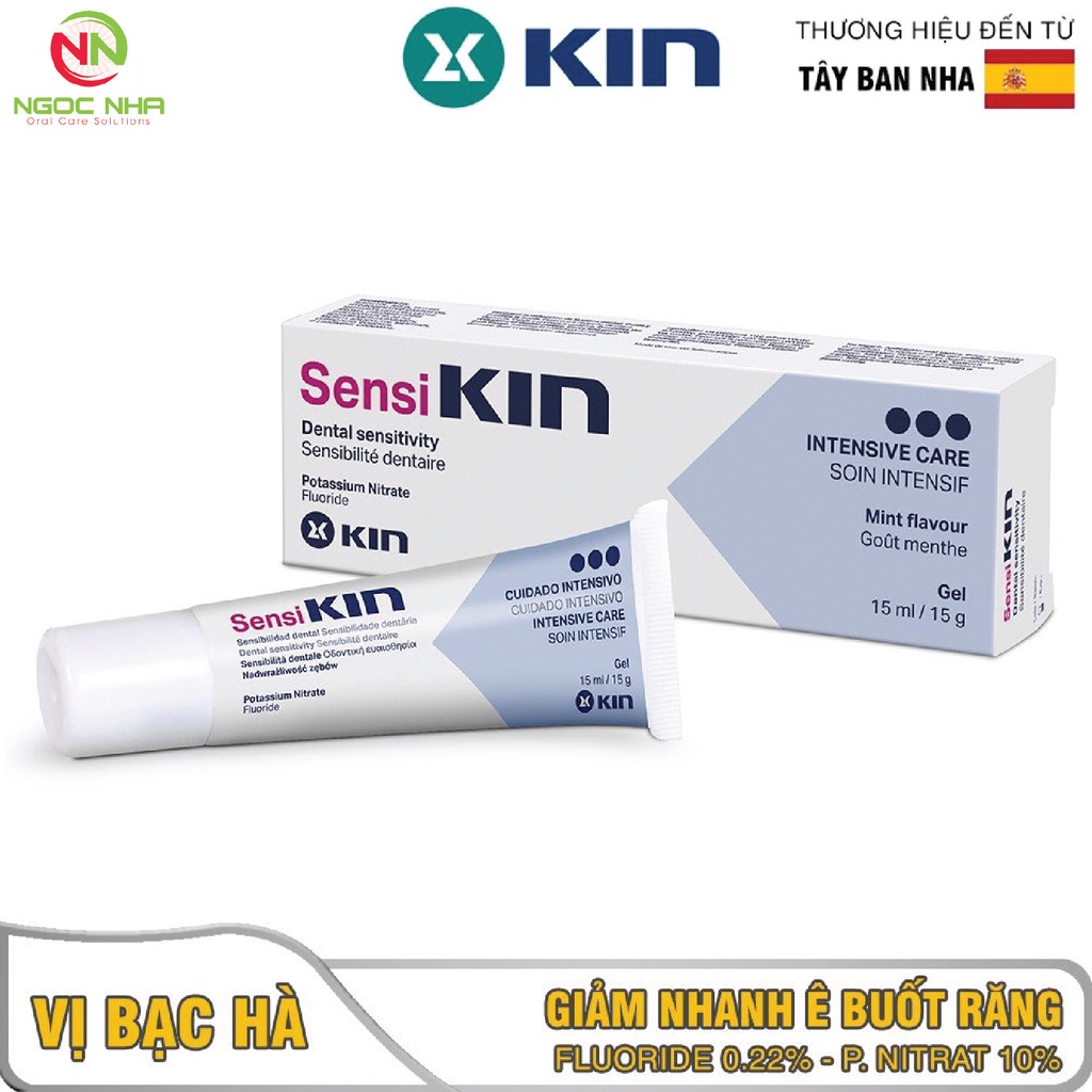 Gel bôi giúp giảm ê buốt Sensi Kin 15ml | Shopee Việt Nam