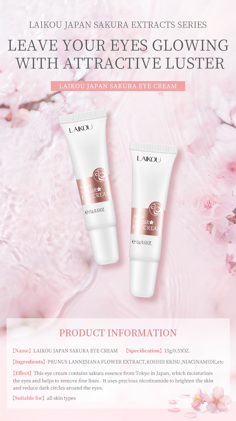 Mô tả Bộ 6 sản phẩm chăm sóc da LAIKOU giúp làm trắng và làm sáng tông màu da - 9