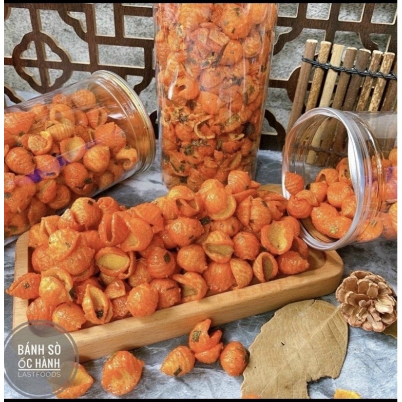 Bánh Ốc Hành/Sò Hành Giòn Thơm lon pet 210g