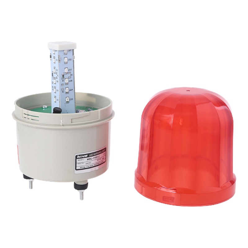 Đèn Led Báo Động Khẩn Cấp 220v / 12v / 24v Có Chuông Báo Động