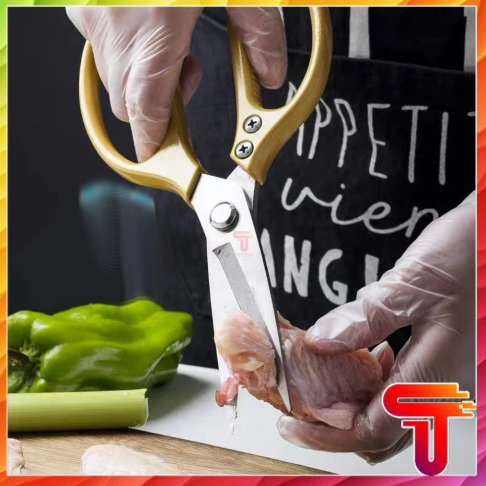 Kéo Làm Bếp Đa Năng Siêu Phẩm Nội Địa Nhật Siêu Sắc, Kéo Cắt Gà, Cắt Thịt Các Loại  chống rỉ  Havaco