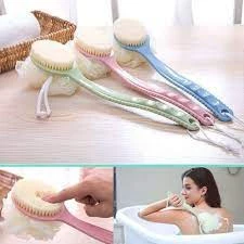 sỈ 10 Bàn Chải Cọ Lưng Muij Nhật Sợi Lông Siêu Mềm Có Cán Tay Cầm Dài Siêu Tiện Dụng