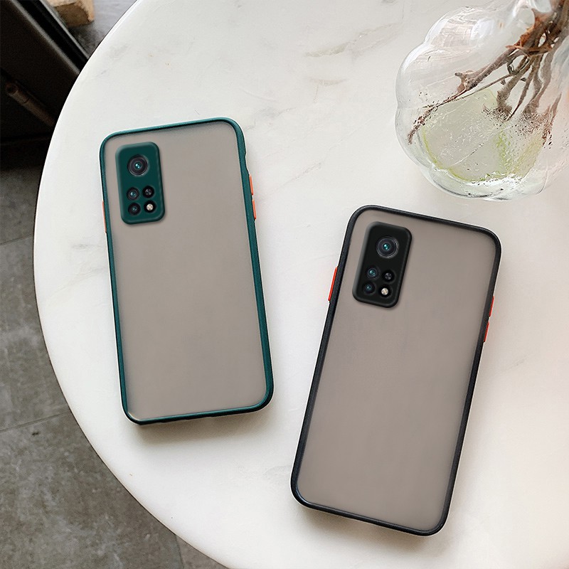 Ốp điện thoại nhám chống sốc cho Xiaomi Mi 10T Pro 5G