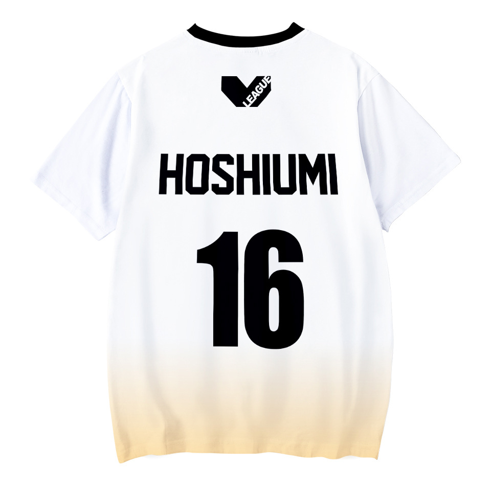 GC1 Haikyuu!! Áo thun Schweiden Adlers Jersey MSBY Trang phục hóa trang Karasuno Shoyo Kageyama Đồ thể thao tay ngắn GC1