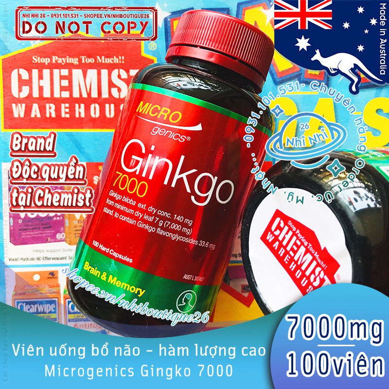 Công dụng và lợi ích của thuốc Ginkgo 7000?
