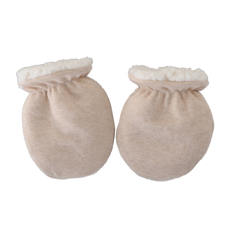 Găng tay chống trầy xước dày dành cho trẻ sơ sinh GODD để bảo vệ mặt bé Cotton Scratch Mit