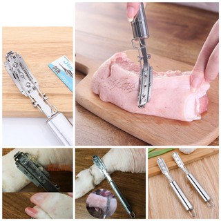 ( GIÁ RẺ ) DAO CẠO LÔNG LỢN,LÔNG HEO,DÊ,THỎ... BẰNG INOX KHÔNG GỈ,TIỆN DỤNG