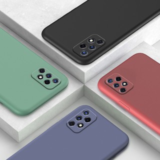 Ốp lưng bảo vệ toàn diện bằng silicon chính hãng chính thức Vỏ bảo vệ Camera mềm Samsung Galaxy A12 A32 A52 A72 5G A51 A31 A21S 4G