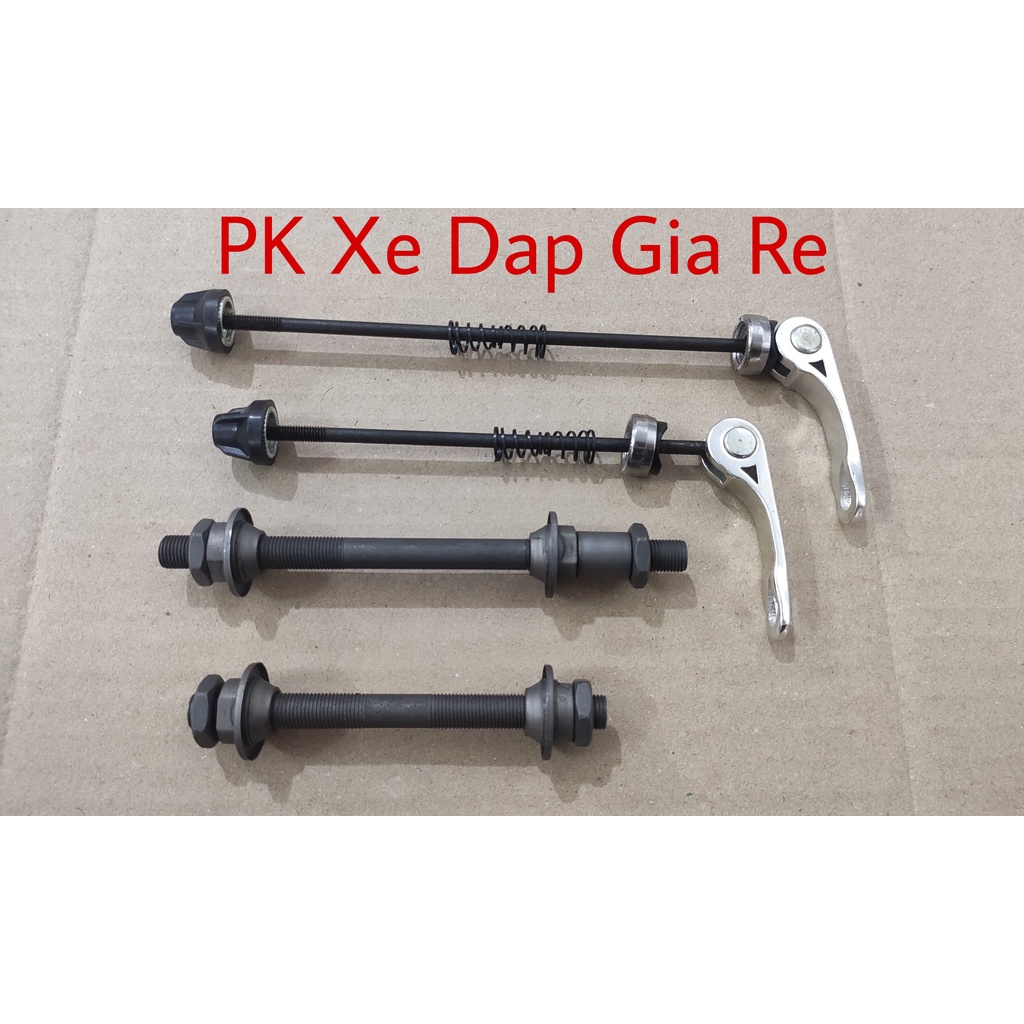 Trục côn moay ơ xe đạp trước sau - BI RỜI (Trục rỗng), Trục xe đạp kèm ...