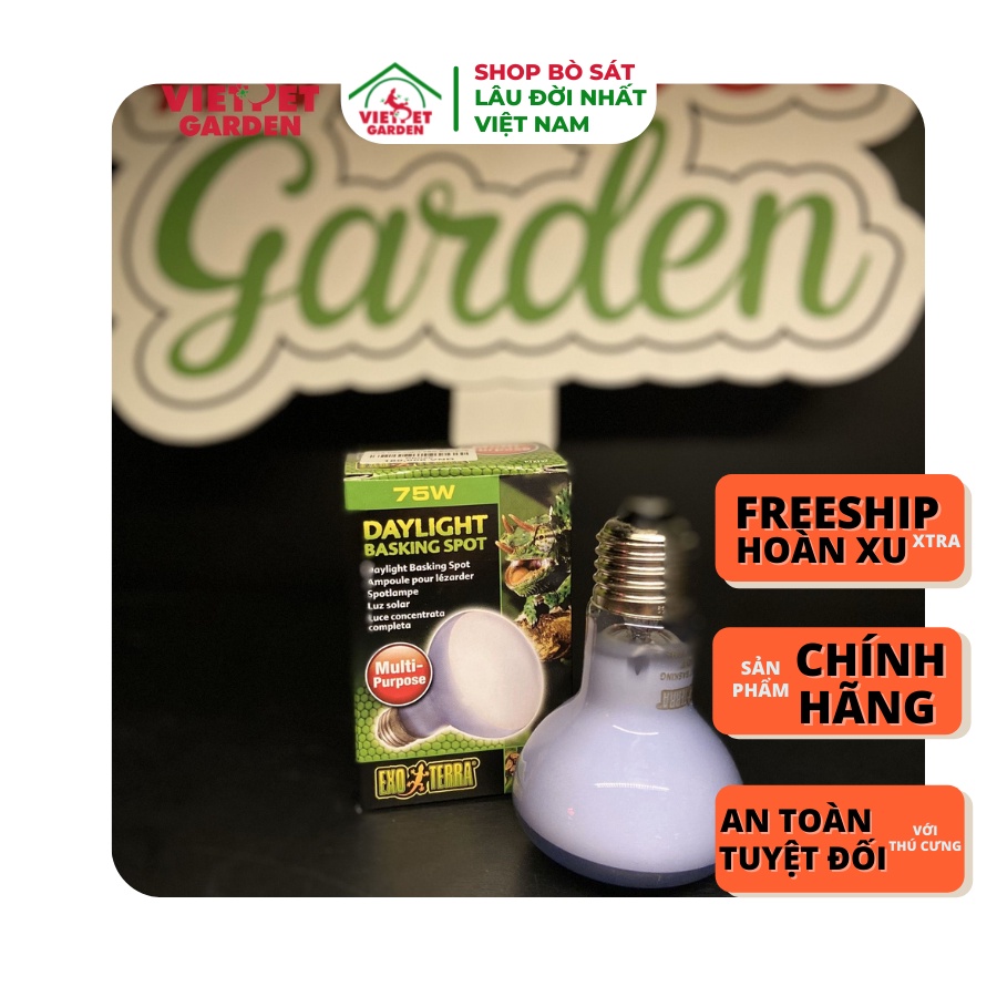 Đèn sưởi UVA cho bò sát - Exoterra Daylight Basking Spot - Vietpetgarden