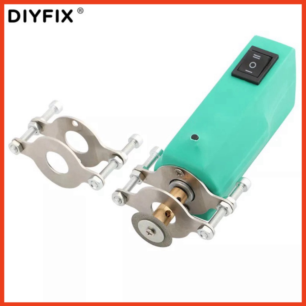 Máy cuốn keo vệ sinh keo màn hình, khung viền, pin E-FIXIT CJ9+ 5-12W/1A sửa chữa điện thoại