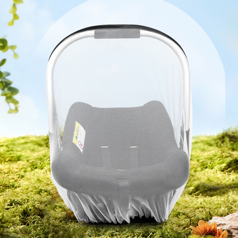 Kelnny Lưới Muỗi Côn Trùng Lưới Cho Xe Đẩy Bé Bug Net Cho Xe Đẩy Buggy Pram Tay Giá Đỡ Bassinets Ngoài Trời Tra