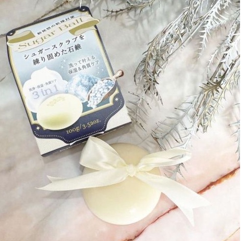 Xà Phòng Tắm Tẩy Tế Bào Chết Toàn Thân Pelican Sugar Ball (100g)