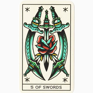 Bộ Bài Tattoo Tarot Ink & Intuition (Mystic House Tarot Shop) - Bài Gốc Authentic Chính Hãng 100%