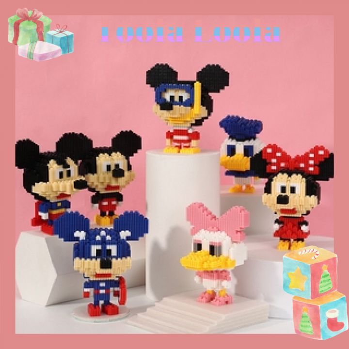 Có bao nhiêu phiên bản chuột Mickey Lego hiện có? 
