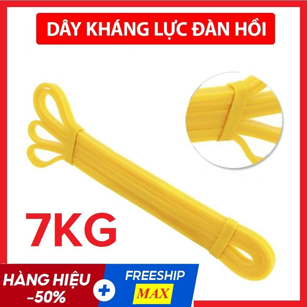 Ảnh Dây Kháng Lực Đàn Hồi Cao Su Power Band Đa Năng Hỗ Trợ Tập Luyện Thể Thao, Lên Xà, Tập Tay Chân Mông Chính Hãng Amalife 4