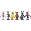 Fnaf đáng yêu 6 mảnh Năm đêm tại Freddys Các bức tượng nhỏ để làm bánh và đồ trang trí