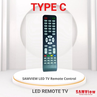 Điều khiển từ xa TV Led Samview A Gửi điều khiển từ xa giống như hình ảnh (B và C được gửi thay vì điều khiển từ xa RM-L1210)