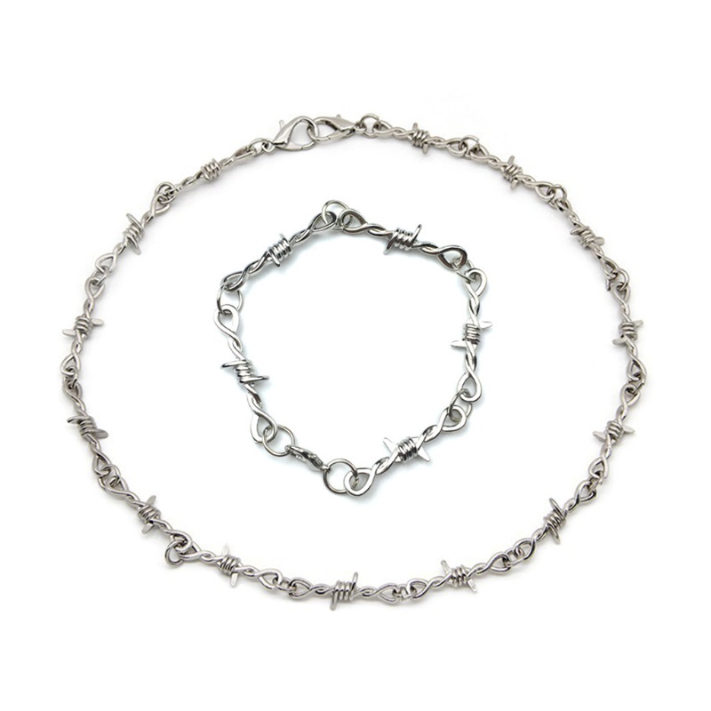 Chocker Punk YOI Dây Xích Thép Gai - Trang Sức Phong Cách Punk