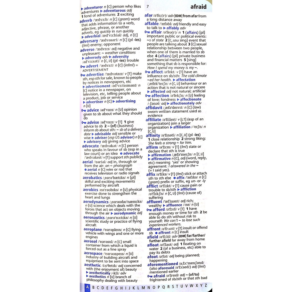 Ảnh Sách Từ điển: Oxford Learner's Pocket Dictionary : A Pocket-sized Reference to English Vocabulary (Fourth Edition) 2