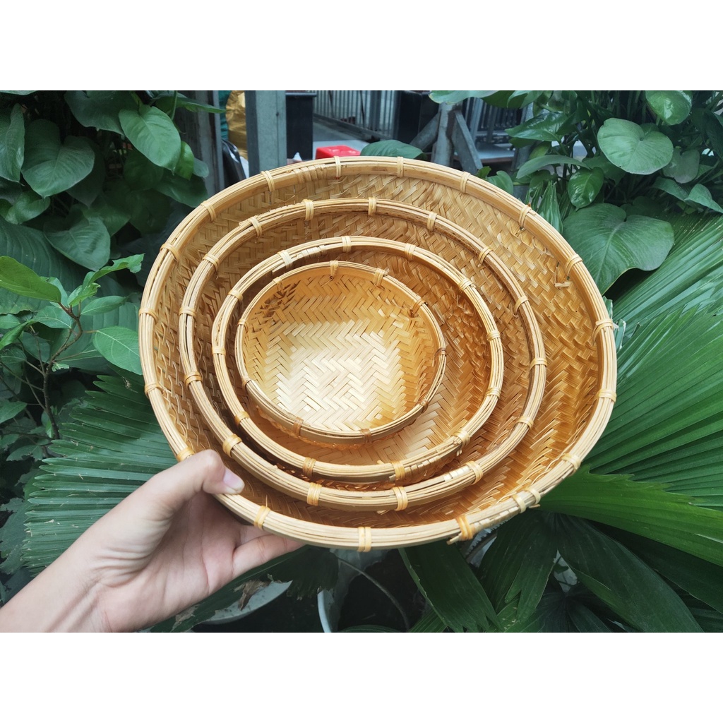 Thúng tre hun khói, nhiều size | Shopee Việt Nam