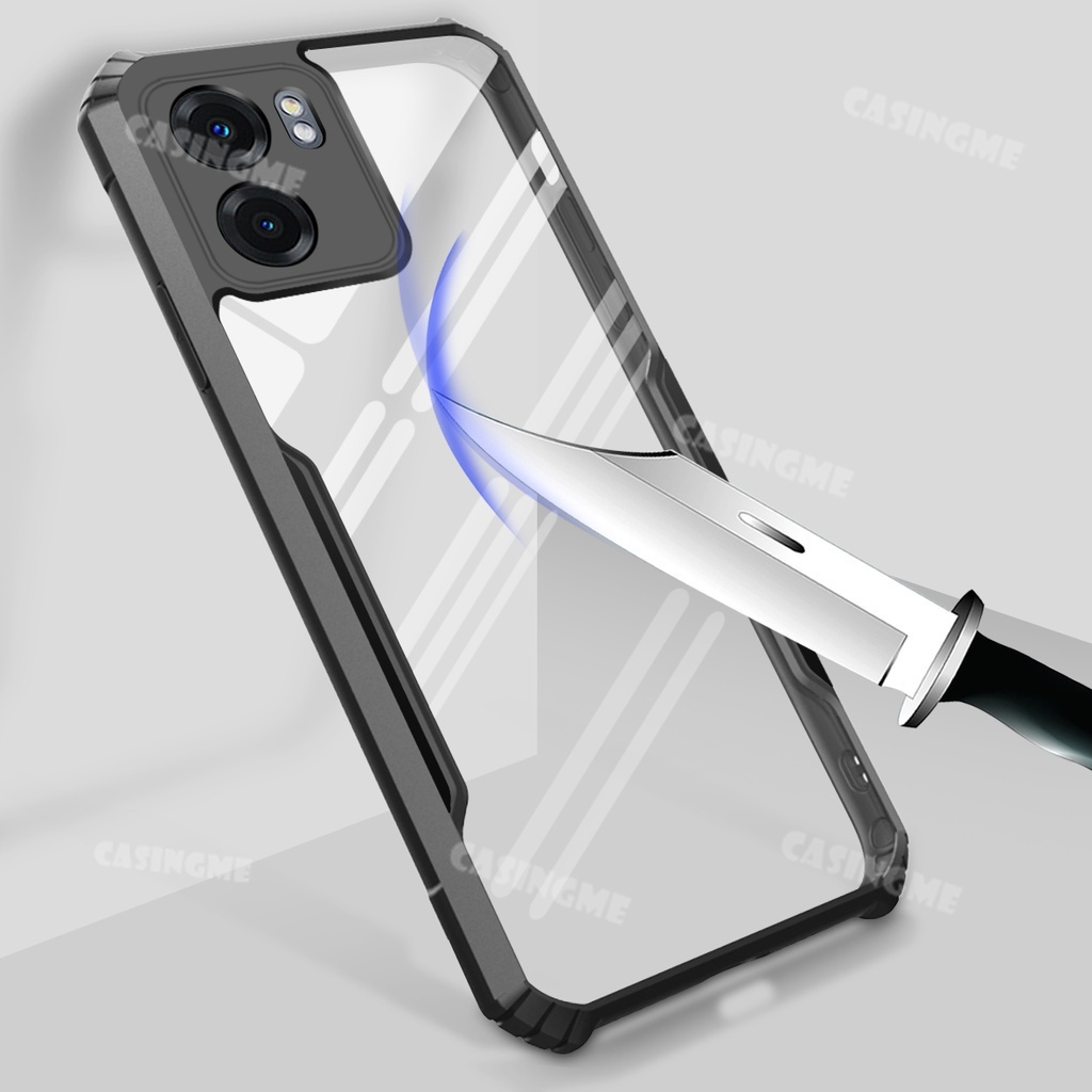 Ốp Điện Thoại Túi Khí Chống Sốc Trong Suốt Cho Oppo A57 A77 5G A55 A74 A95 A16 A16K 4G 5G