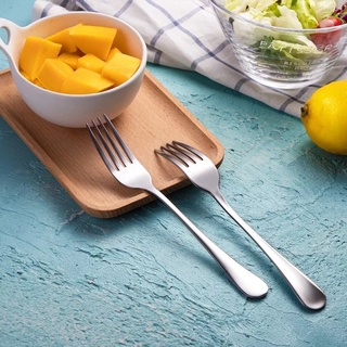 Inox 304 Bộ 5 Nĩa (Dĩa) 4 Răng Đẹp Sang Như Hình Dùng Cho Nhà Hàng Buffet Cơm Sườn BBQ Bit Tết