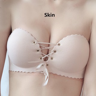 Áo ngực không dây không gọng cúp 1/2 quyến rũ thời trang dành cho nữ