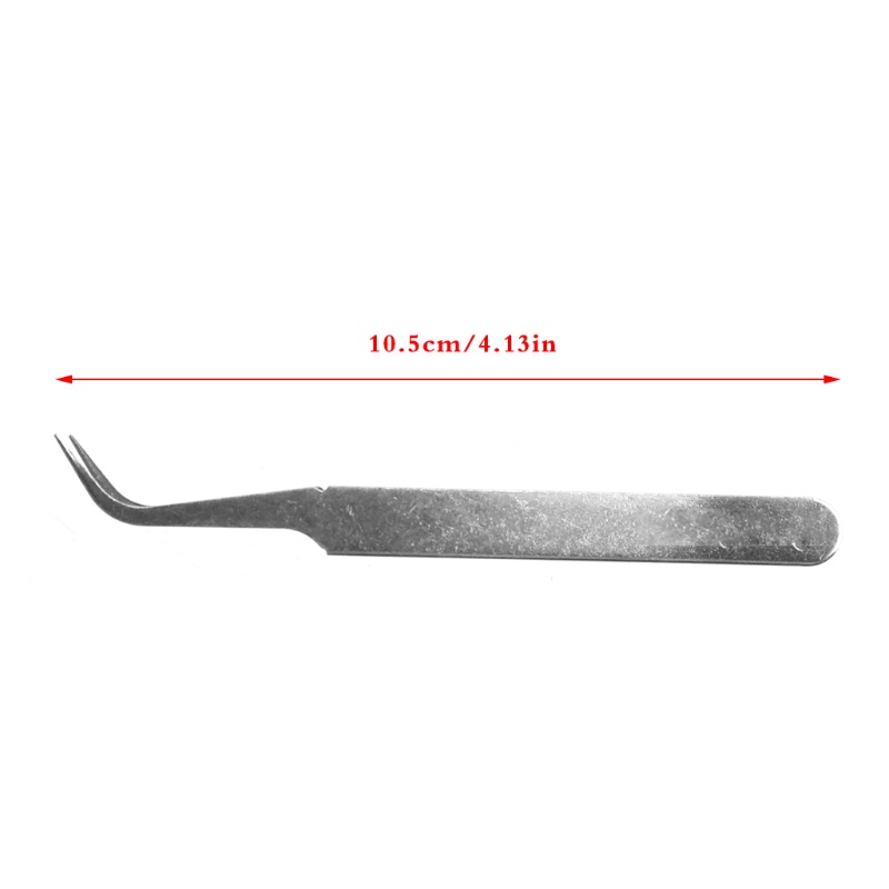 Ff Nhíp nhọn Đầu kim chính xác Nhíp bằng thép không gỉ Nhíp thẳng trung bình cho DIY