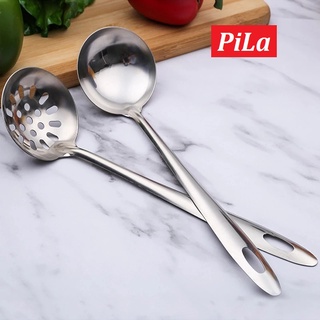 Vá Canh, Vá Lẩu, Vá Lổ GIỌT NƯỚC Vớt Thức Ăn Gọn Dễ Cầm Bằng Inox Sáng Bóng