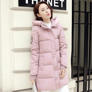 ÁO KHOÁC PHAO NỮ 3 LỚP DÁNG DÀI LOGO THÊU CỰC ẤM CHO MÙA ĐÔNG KB FASHION