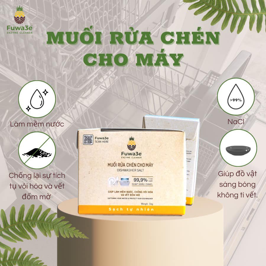 Nước rửa chén Nước rửa tay Fuwa3e hàng hữu cơ, an toàn cho bé Natural love PP